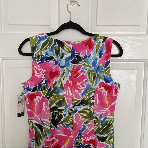 AGB Size 8 Multi Color Shift Sleeveless Dress NWT - Picture 4 of 7